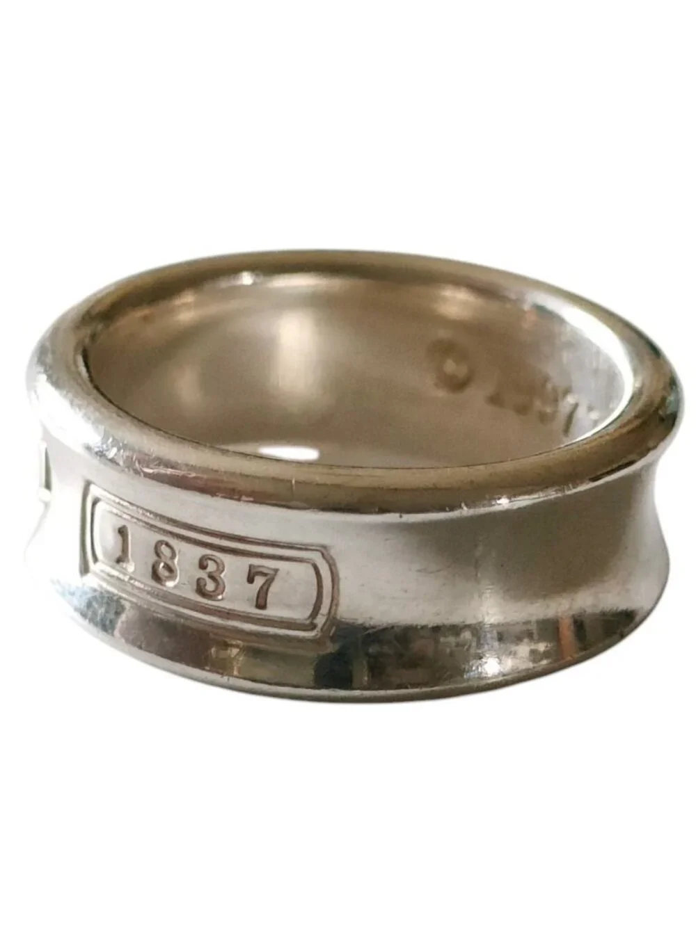 Tiffany & Co 1837 925 Narrow Ring Silver
